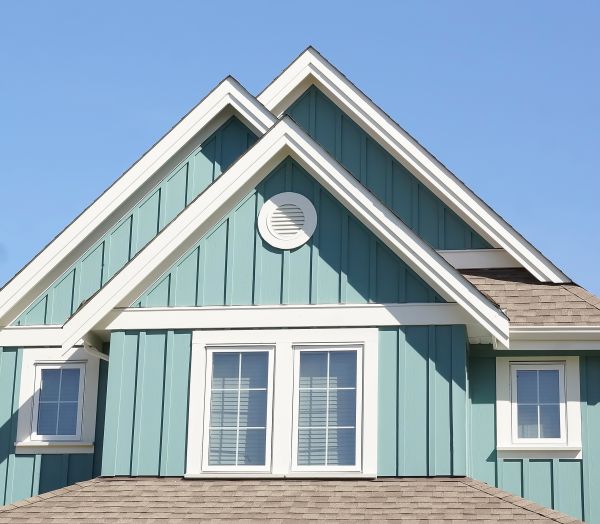 Batten Siding Repair in San Mateo